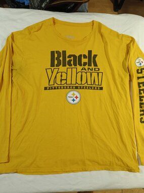 NFL FANATICS PITTSBURGH STEELERS - Adult Long Sleeve Size XL